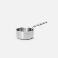 Rajnica Lucca 4.0 Pro, ø 14 cm (0,8 l) - Nerezová beznitová rajnica z viacvrstvovej nerezovej ocele s pokrievkou