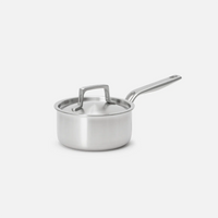 Rajnica Lucca 4.0 Pro, ø 16 cm (1,2 l) - Nerezová beznitová rajnica z viacvrstvovej nerezovej ocele s pokrievkou