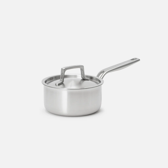 Rajnica Lucca 4.0 Pro, ø 16 cm (1,2 l) - Nerezová beznitová rajnica z viacvrstvovej nerezovej ocele s pokrievkou