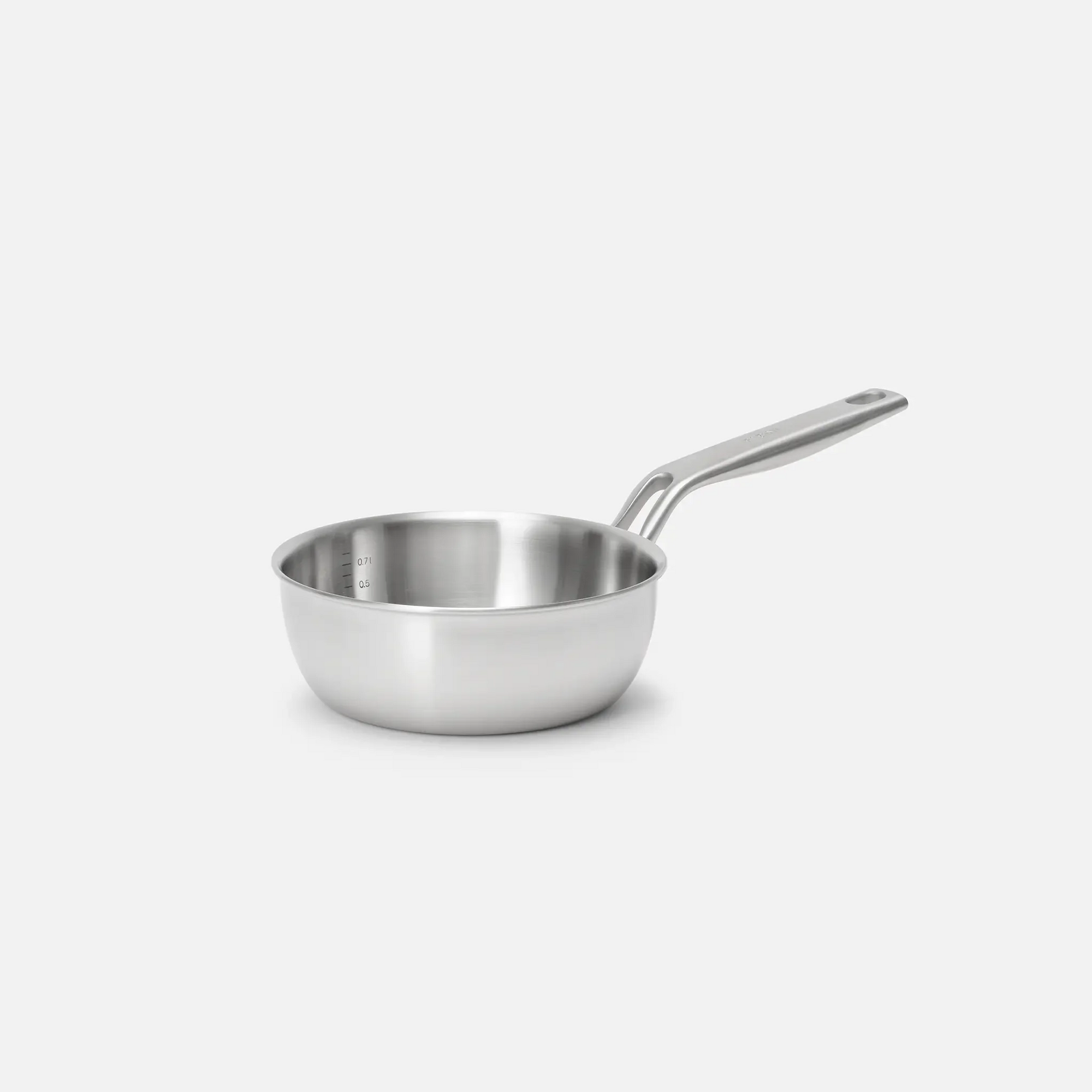 Kónická rajnica Lucca 4.0 Pro, ø 16 cm (0,8 l) - Nerezová beznitová rajnica z viacvrstvovej nerezovej ocele s pokrievkou