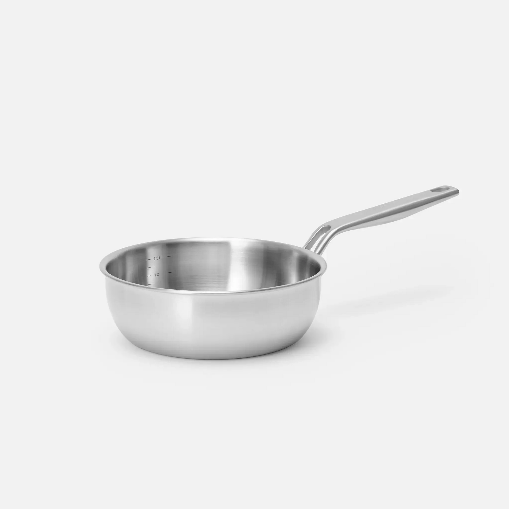 Kónická rajnica Lucca 4.0 Pro, ø 20 cm (1,5 l) - Nerezová beznitová rajnica z viacvrstvovej nerezovej ocele s pokrievkou