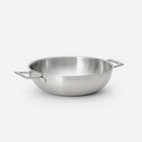 Kónická tegame panvica Lucca 4.0 Pro, ø 28 cm (3,5 l) - Nerezová beznitová panvica z viacvrstvovej nerezovej ocele s pokrievkou