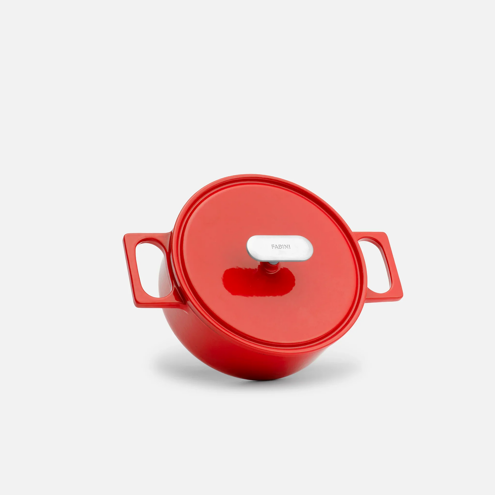 Kastról Mattia 3.0, ø 20 cm (2 l) - Smaltovaný liatinový kastról s pokrievkou, lesklý červený