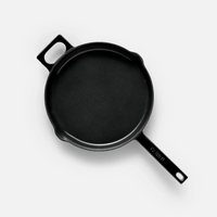 Panvica Mattia 3.0, ø 26 cm - Smaltovaná liatinová panvica, lesklá čierna