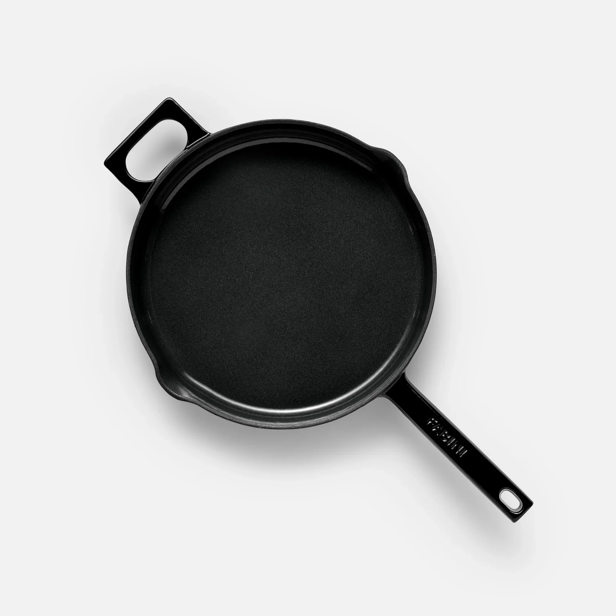 Panvica Mattia 3.0, ø 26 cm - Smaltovaná liatinová panvica, lesklá čierna