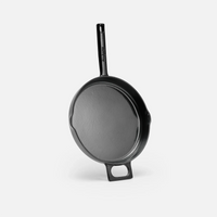 Panvica Mattia 3.0, ø 26 cm - Smaltovaná liatinová panvica, lesklá čierna