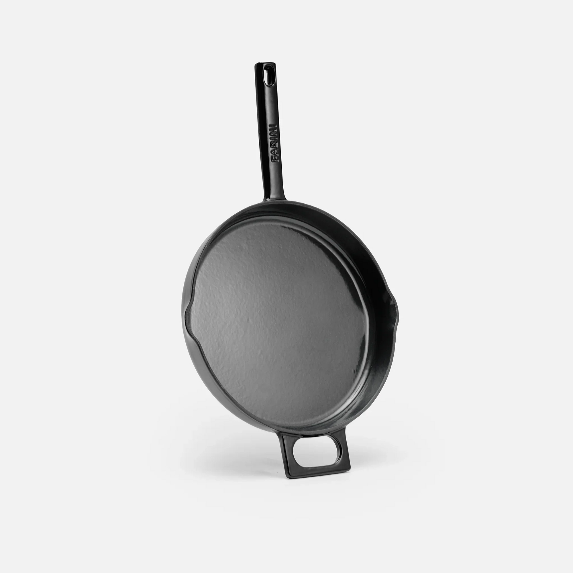Panvica Mattia 3.0, ø 26 cm - Smaltovaná liatinová panvica, lesklá čierna