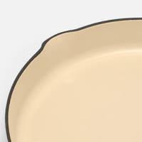 Panvica Mattia 3.0, ø 26 cm - Smaltovaná liatinová panvica, lesklá krémová