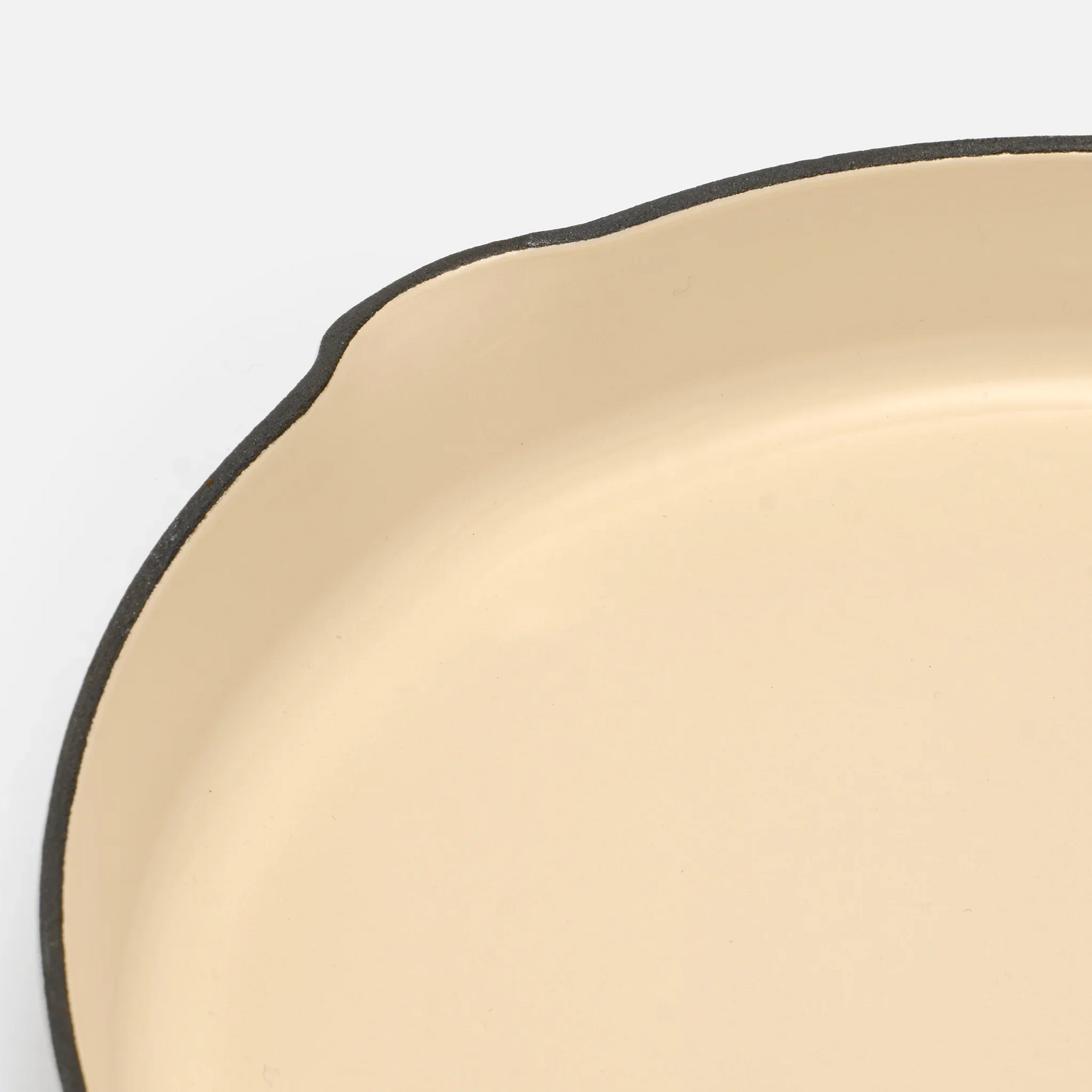 Panvica Mattia 3.0, ø 26 cm - Smaltovaná liatinová panvica, lesklá krémová