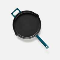 Panvica Mattia 3.0, ø 26 cm - Smaltovaná liatinová panvica, lesklá modrozelená