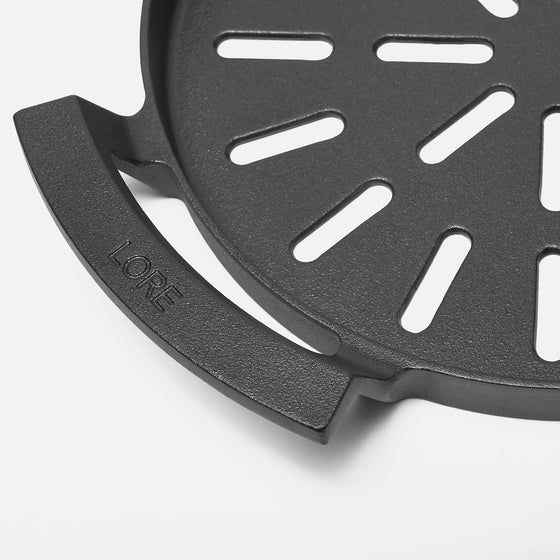 Grilovacia panvica Lore, ø 28 cm - Liatinová dierovaná panvica