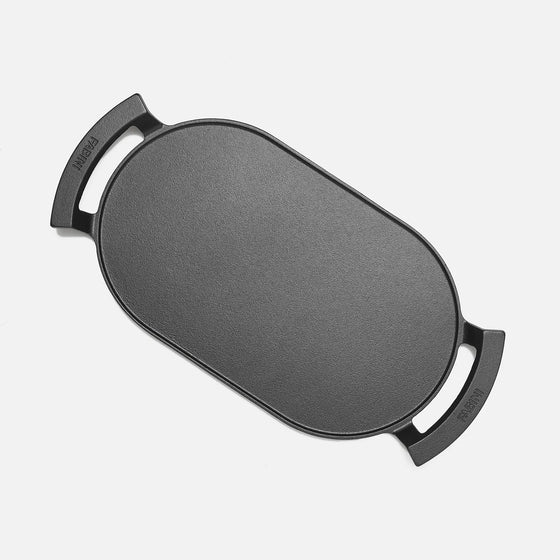 Grilovací tál Lore - Liatinový oválný tál