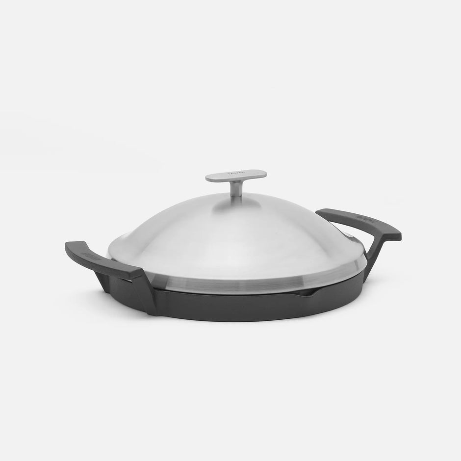 Grilovacia pokrievka Lore, ø 28 cm - Nerezová pokrievka