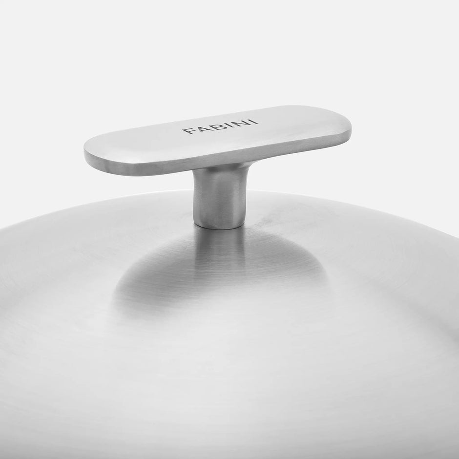 Grilovacia pokrievka Lore, ø 28 cm - Nerezová pokrievka