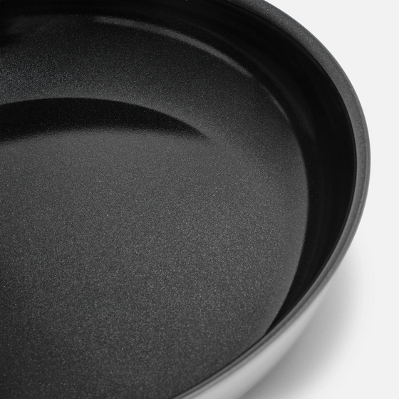 Panvica Lucca 4.0 Standard, ø 26 cm - Nepriľnavá nerezová beznitová panvica z viacvrstvovej nerezovej ocele s keramickým povrchom bez pokrievky