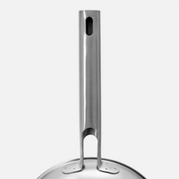 Panvica Lucca 4.0 Standard, ø 30 cm - Nepriľnavá nerezová beznitová panvica z viacvrstvovej nerezovej ocele s keramickým povrchom bez pokrievky