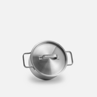 Sada hrncov Lucca 4.0 Standard, 6 dielov - Nerezový beznitový riad z viacvrstvovej nerezovej ocele