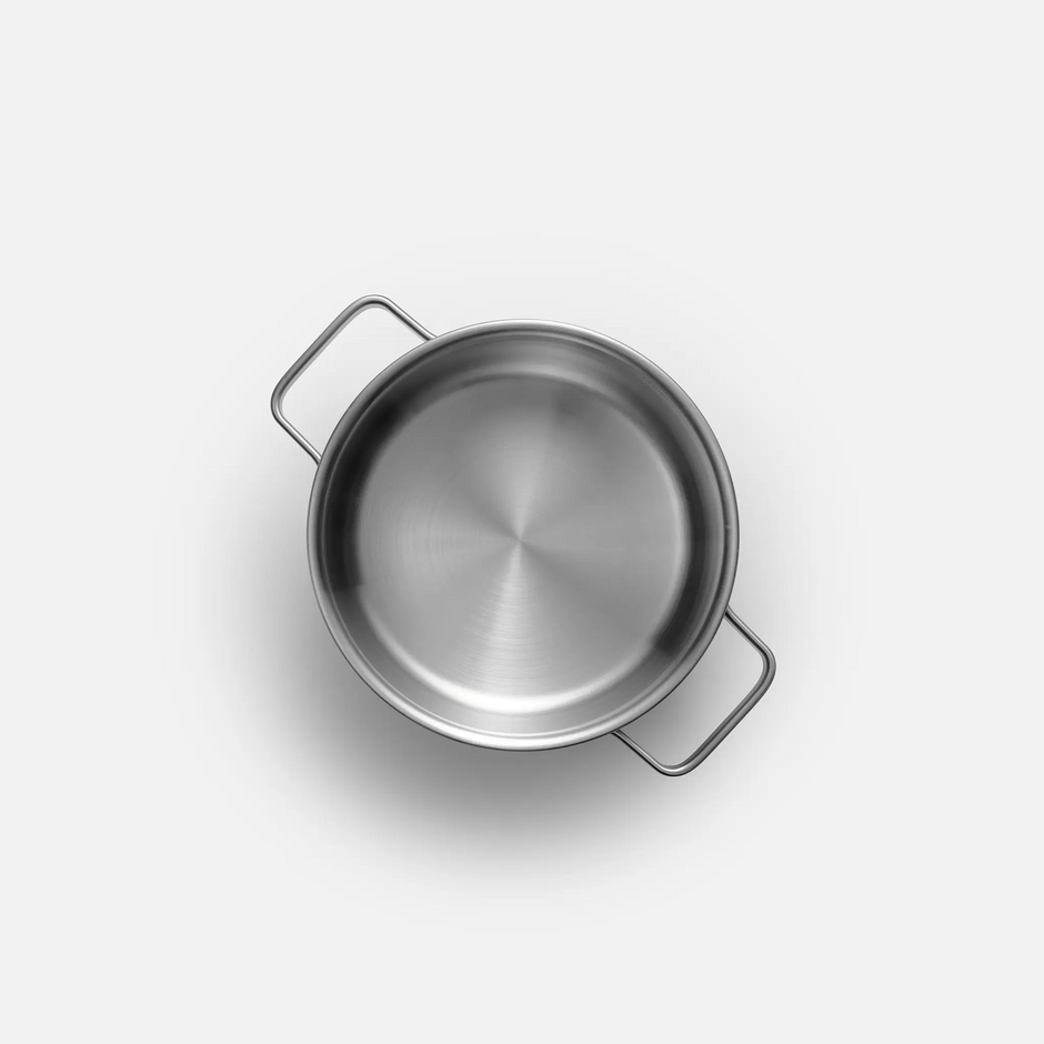 Základná súprava nerezového riadu Lucca 4.0 Standard, 5 dielov - Nerezový beznitový riad z viacvrstvovej nerezovej ocele