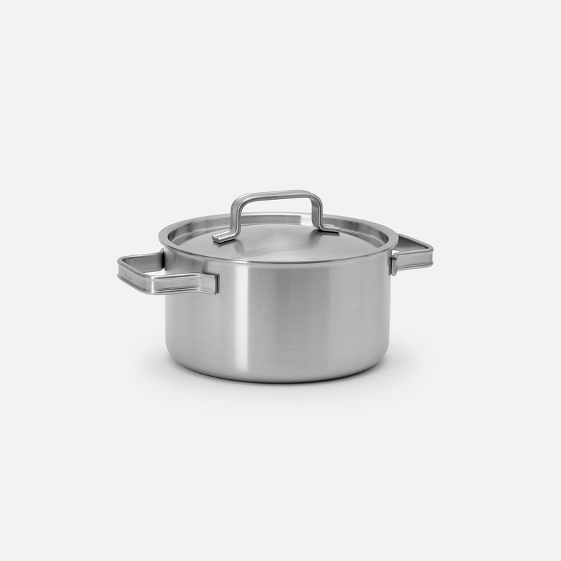 Hrniec Lucca 4.0 Standard, ø 20 cm (3 l) - Nerezový beznitový hrniec z viacvrstvovej nerezovej ocele s pokrievkou
