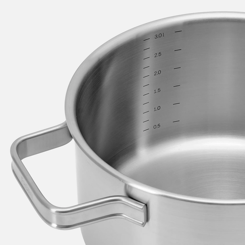 Základná súprava nerezového riadu Lucca 4.0 Standard, 5 dielov - Nerezový beznitový riad z viacvrstvovej nerezovej ocele