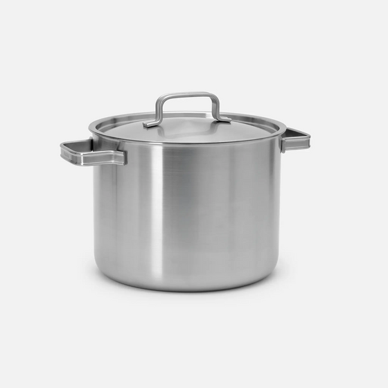 Hrniec Lucca 4.0 Standard, ø 24 cm (8 l) - Nerezový beznitový hrniec z viacvrstvovej nerezovej ocele s pokrievkou