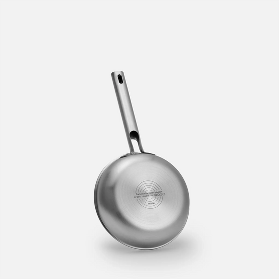 Panvica Lucca 4.0 Standard, ø 20 cm - Nerezová beznitová panvica z viacvrstvovej nerezovej ocele bez pokrievky