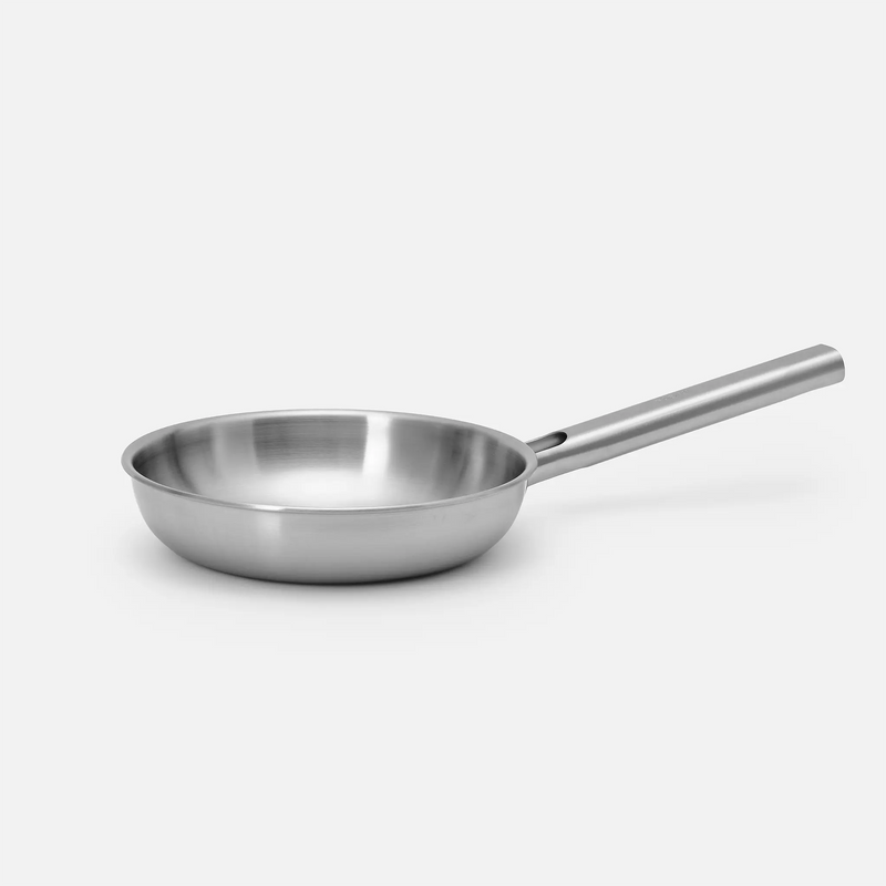 Panvica Lucca 4.0 Standard, ø 20 cm - Nerezová beznitová panvica z viacvrstvovej nerezovej ocele bez pokrievky