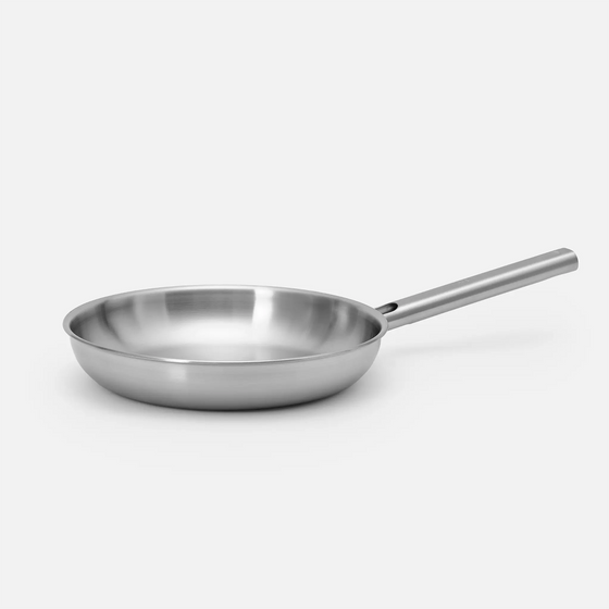 Panvica Lucca 4.0 Standard, ø 26 cm - Nerezová beznitová panvica z viacvrstvovej nerezovej ocele bez pokrievky