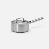 Rajnica Lucca 4.0 Standard, ø 16 cm (1,2 l) - Nerezová beznitová rajnica z viacvrstvovej nerezovej ocele s pokrievkou