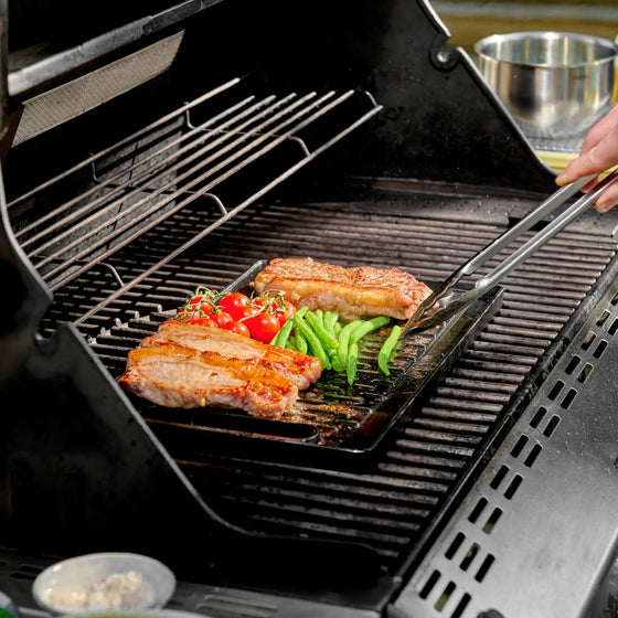 Grilovací tál Lore - Liatinový obojstranný tál