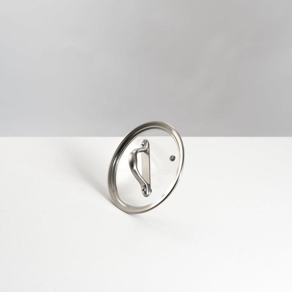 Pokrievka zo skla a nerezovej ocele ø 14 cm