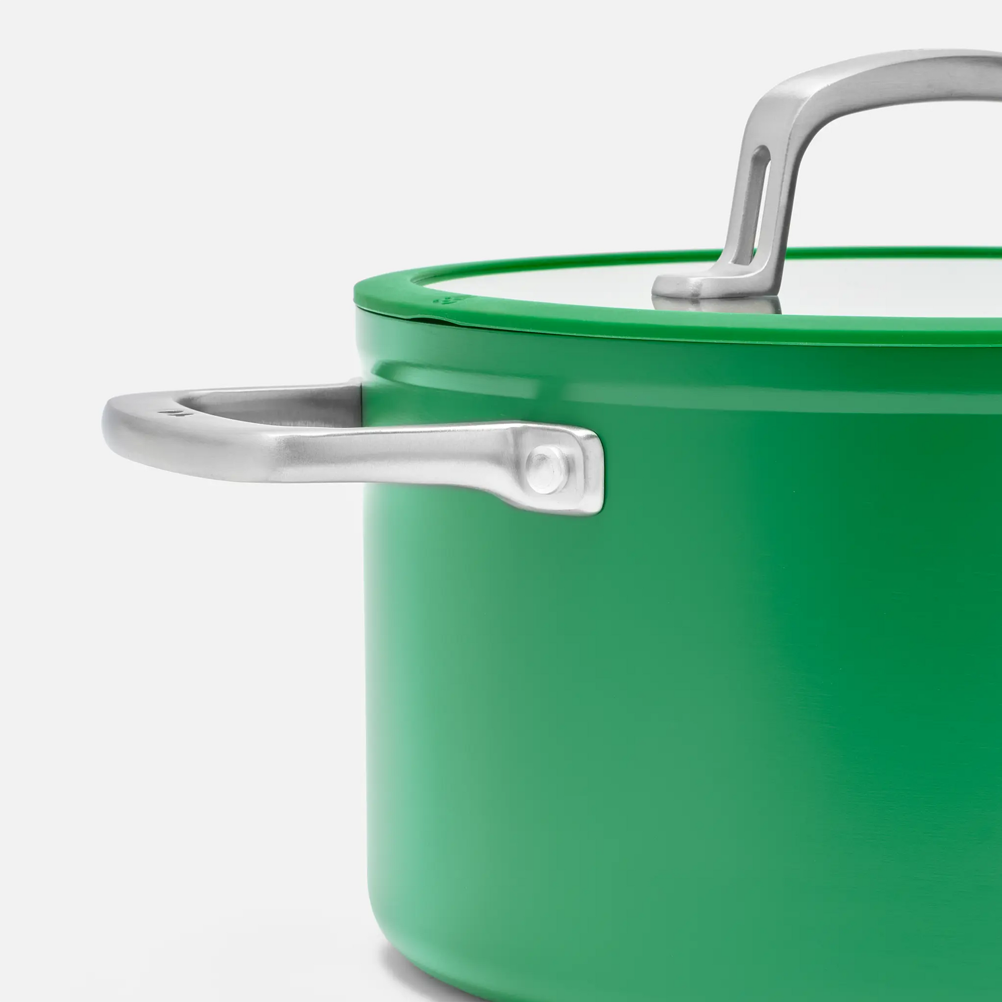 Hrniec Meda 3.0, ø 24 cm (5,5 l) - Nepriľnavý hrniec s keramickým povrchom s pokrievkou, zelený