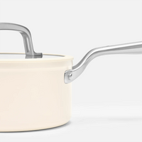 Rajnica Meda 3.0, ø 20 cm (2,4 l) - Nepriľnavá rajnica s keramickým povrchom s pokrievkou, krémová