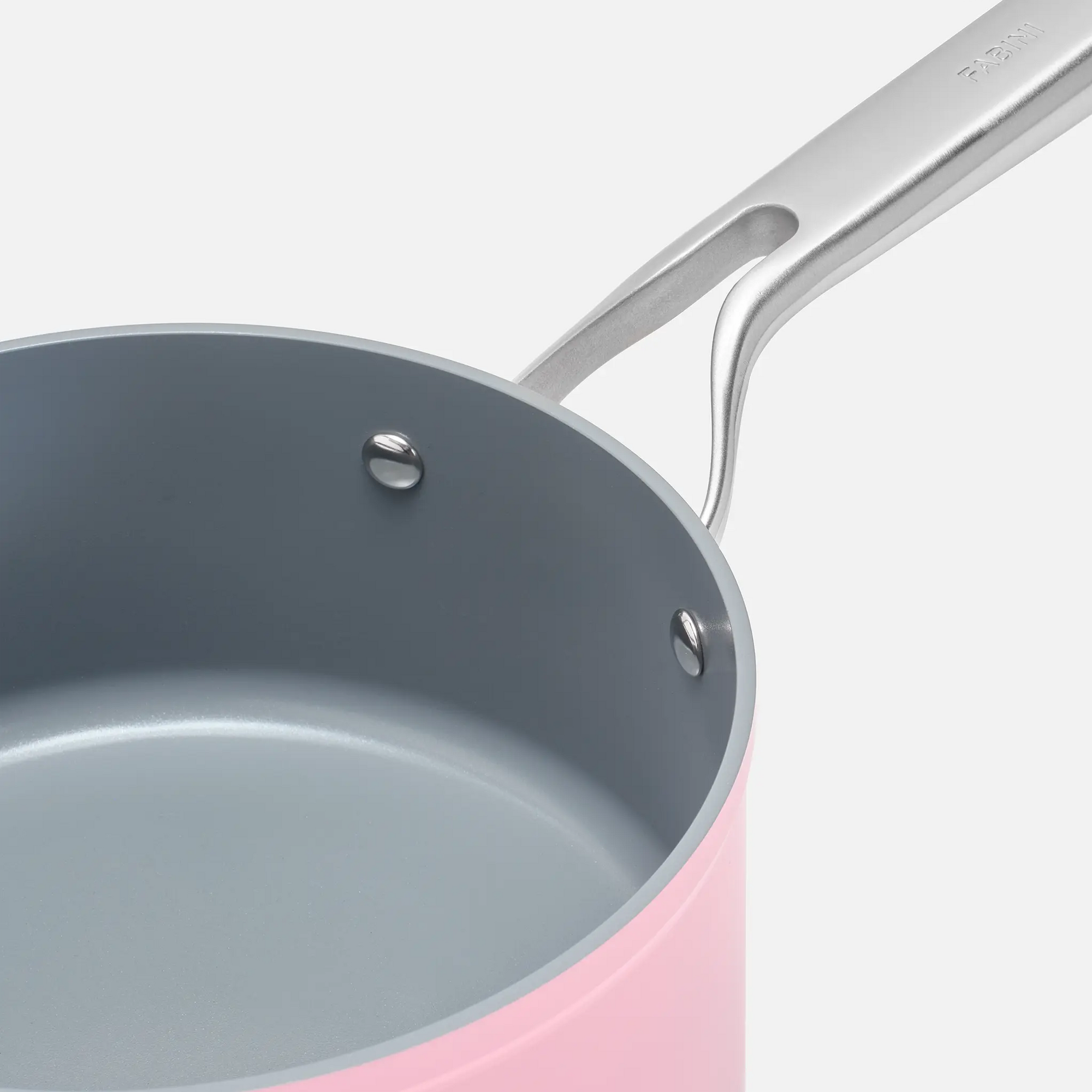 Rajnica Meda 3.0, ø 20 cm (2,4 l) - Nepriľnavá rajnica s keramickým povrchom s pokrievkou, ružová