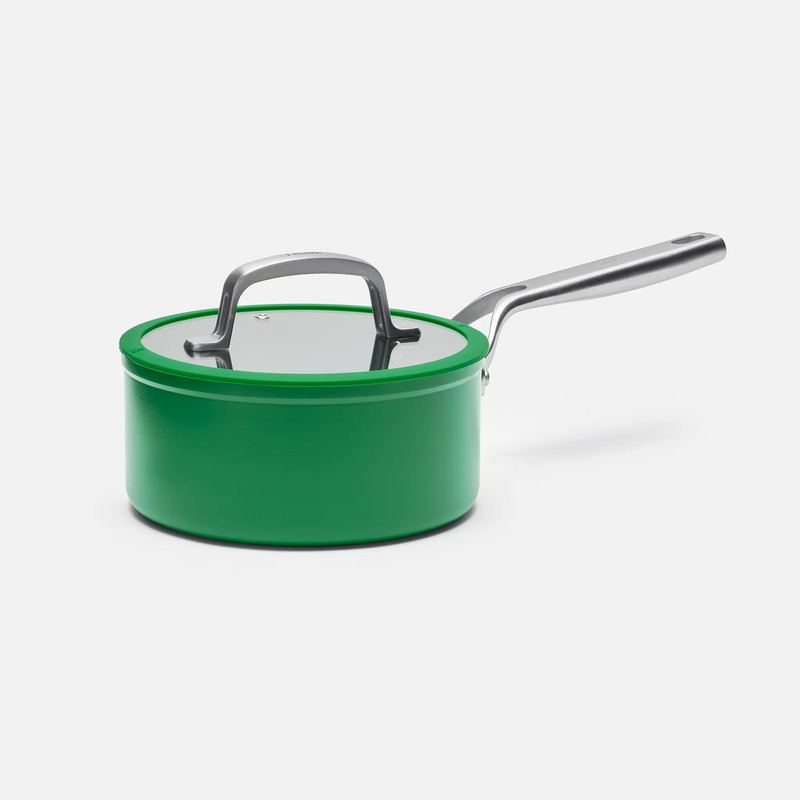 Rajnica Meda 3.0, ø 20 cm (2,4 l) - Nepriľnavá rajnica s keramickým povrchom s pokrievkou, zelená