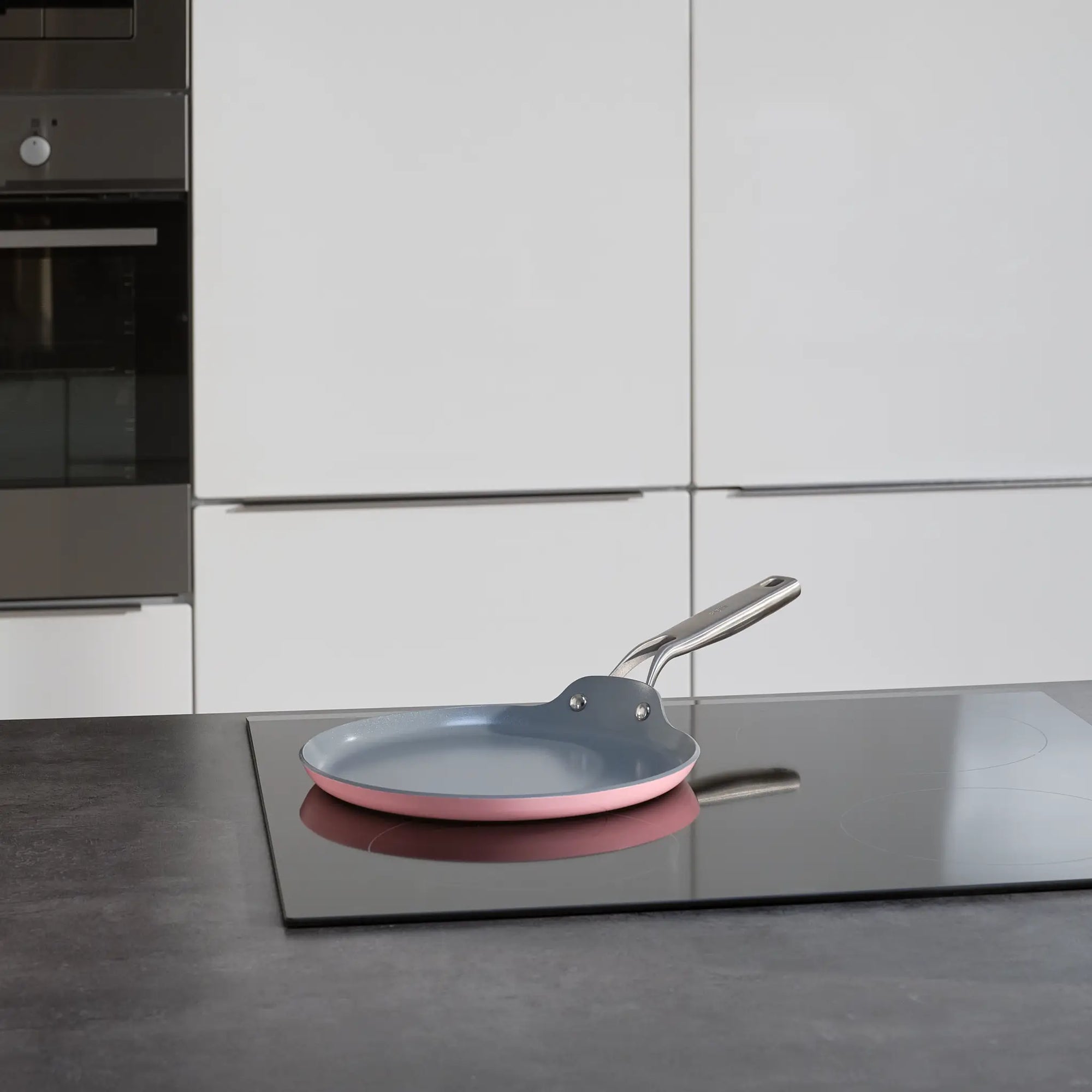 Palacinková panvica Meda 3.0, ø 26 cm - Nepriľnavá panvica s keramickým povrchom bez pokrievky, ružová