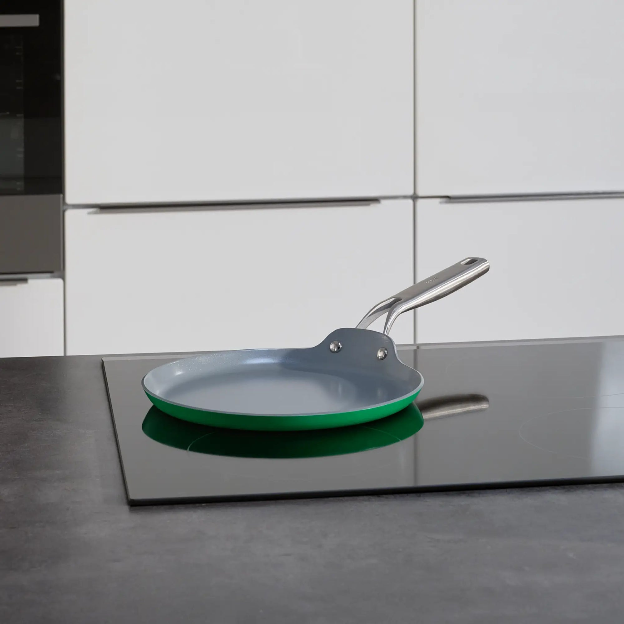 Palacinková panvica Meda 3.0, ø 26 cm - Nepriľnavá panvica s keramickým povrchom bez pokrievky, zelená