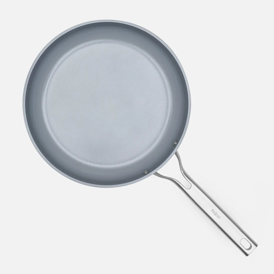 Panvica Meda 3.0,  ø 30 cm - Nepriľnavá panvica s keramickým povrchom bez pokrievky,  čierna