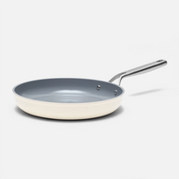 Panvica Meda 3.0, ø 30 cm - Nepriľnavá panvica s keramickým povrchom bez pokrievky, krémová