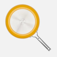 Panvica Meda 3.0,  ø 26 cm - Nepriľnavá panvica s keramickým povrchom bez pokrievky,  žltá