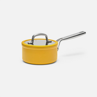 Nepriľnavá rajnica Meda 3.0 s keramickým povrchom s pokrievkou Ø 16 cm (1,3 l), žltá