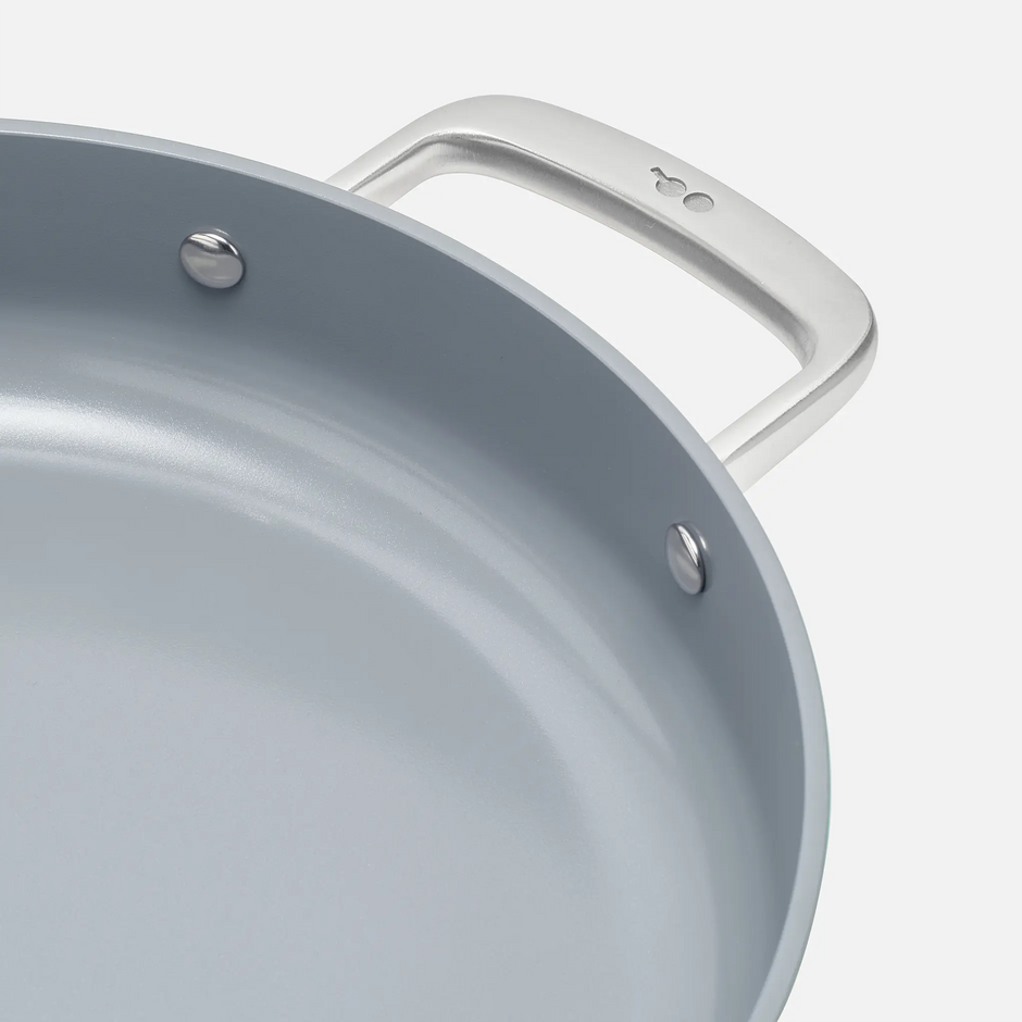 Tegame panvica Meda 3.0,  ø 28 cm - Nepriľnavá panvica s keramickým povrchom s pokrievkou,  čierna