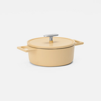 Smaltovaný liatinový kastról Mattia 3.0 s pokrievkou Ø 20 cm (2 l), krémový