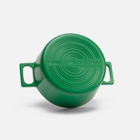 Kastról Mattia 3.0, ø 26 cm (5,5 l) - Smaltovaný liatinový kastról s pokrievkou, matný zelený