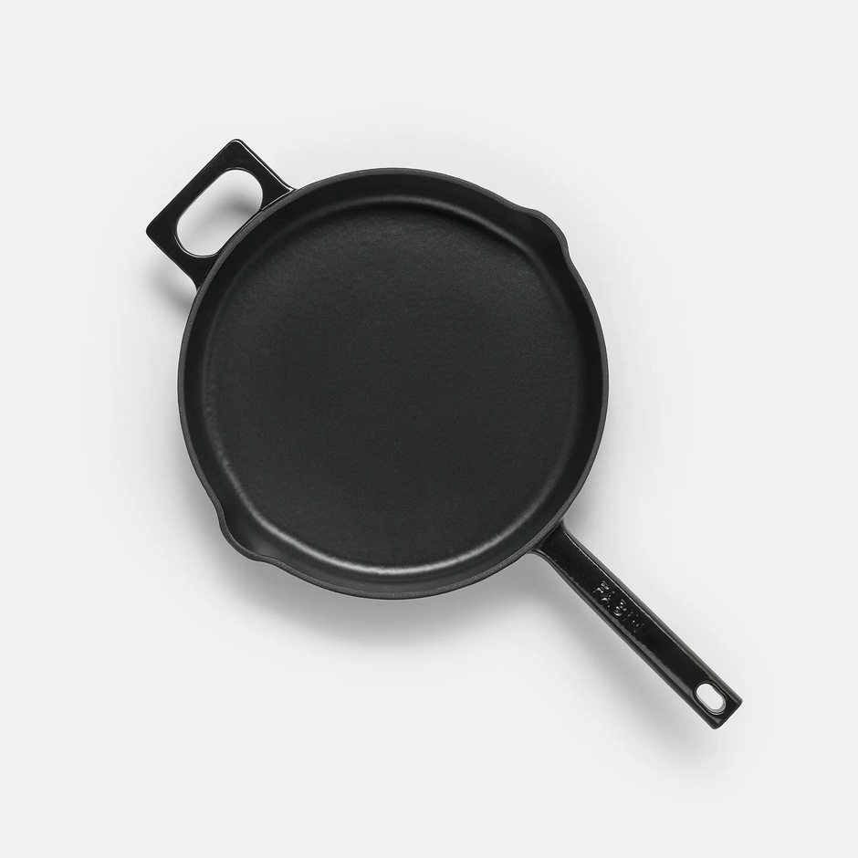 Panvica Mattia 3.0, ø 26 cm - Smaltovaná liatinová panvica, matná čierna