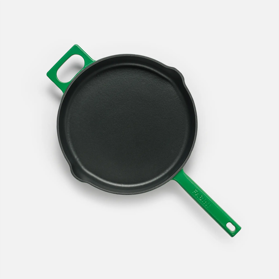 Panvica Mattia 3.0, ø 26 cm - Smaltovaná liatinová panvica, matná zelená