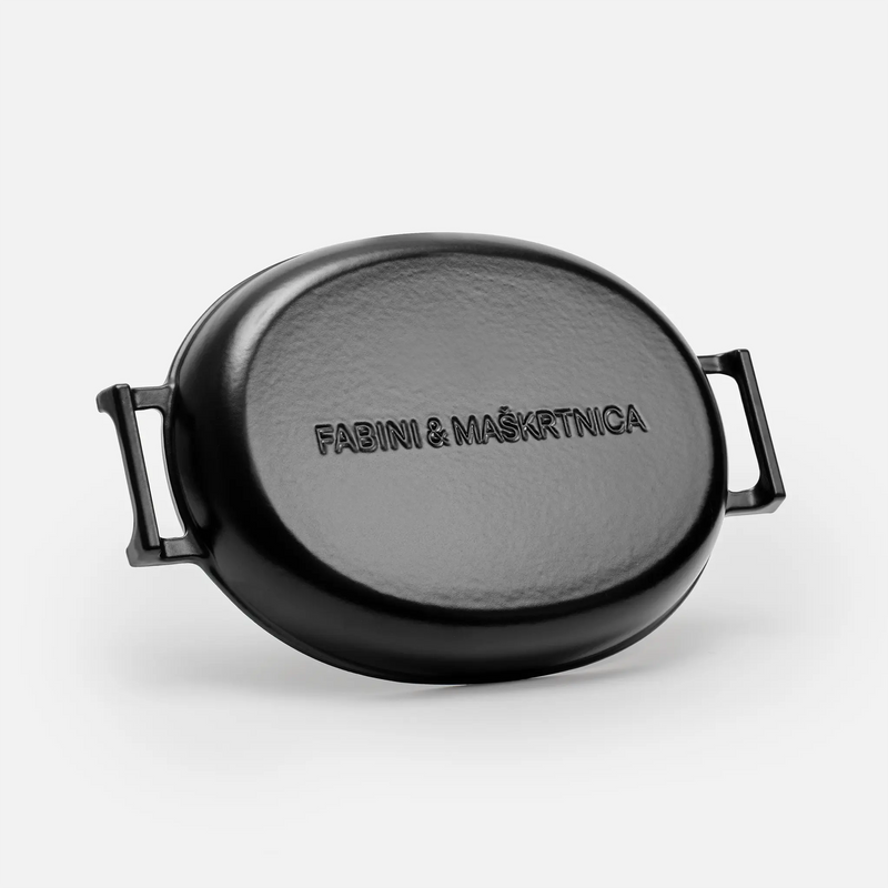 Pekáč FABINI & Maškrtnica - Smaltovaný liatinový pekáč na chlieb