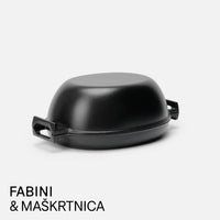 Pekáč FABINI & Maškrtnica - Smaltovaný liatinový pekáč na chlieb