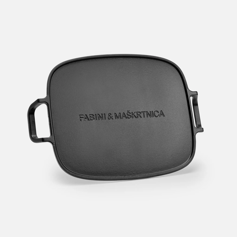 Tál FABINI & Maškrtnica - Smaltovaný liatinový tál na pečenie