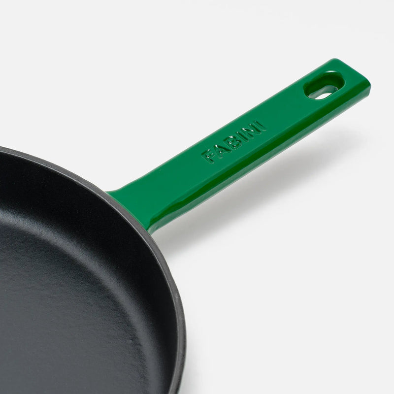 Panvica Mattia 2.0, ø 26 cm - Smaltovaná liatinová panvica bez pokrievky, zelená